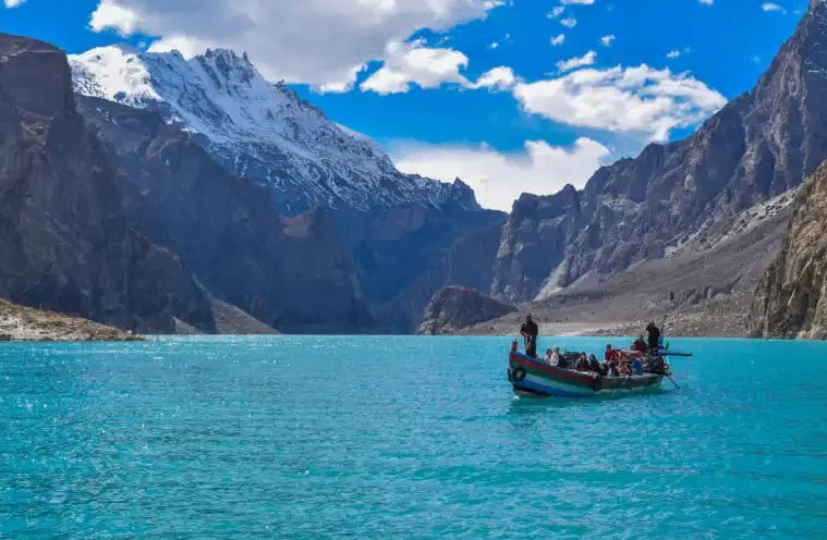 atta abad lake hunza valley
