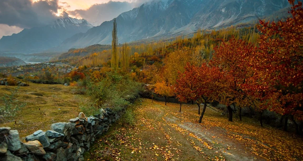 hunza autumn colors